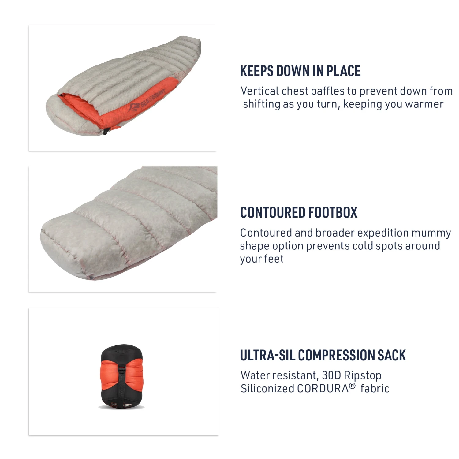 Sea To Summit Flame Ultralight Women's Sleeping Bag 13 Sea To Summit Flame Ultralight Women's Sleeping Bag - Image 13