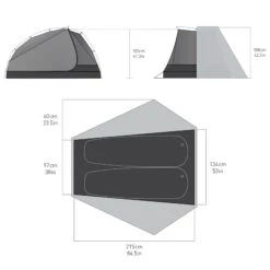 Sea To Summit Alto TR2 - Two Person Ultralight Tent -Sea To Summit Outlet Store AltoTR2Diagram