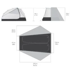 Sea To Summit Alto TR2 Plus - Two Person Ultralight Tent (3+ Season) 13 Sea To Summit Alto TR2 Plus - Two Person Ultralight Tent (3+ Season) -Sea To Summit Outlet Store AltoTR2PlusDiagram