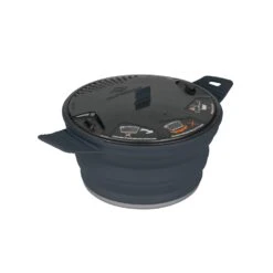 Sea To Summit X-Pot -Sea To Summit Outlet Store Collapsible camp cookware pot charcoal 2.8liter