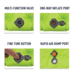 Sea To Summit Comfort Light Insulated Air Sleeping Mat -Sea To Summit Outlet Store Comfort Light Insulated AirMat Multi Function Valve