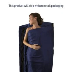 Sea To Summit Premium Silk Travel Liner 13 Sea To Summit Premium Silk Travel Liner -Sea To Summit Outlet Store PremiumSilkTravelLinerLongRectangular NavyBlue