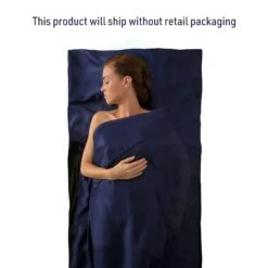 Sea To Summit Premium Silk Travel Liner 12 Sea To Summit Premium Silk Travel Liner -Sea To Summit Outlet Store PremiumSilkTravelLinerTravellerwithPillowInsert NavyBlue