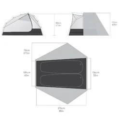 Sea To Summit Telos TR2 Plus - Two Person Freestanding Tent (3+ Season) 12 Sea To Summit Telos TR2 Plus - Two Person Freestanding Tent (3+ Season) -Sea To Summit Outlet Store TelosTR2PlusDiagram